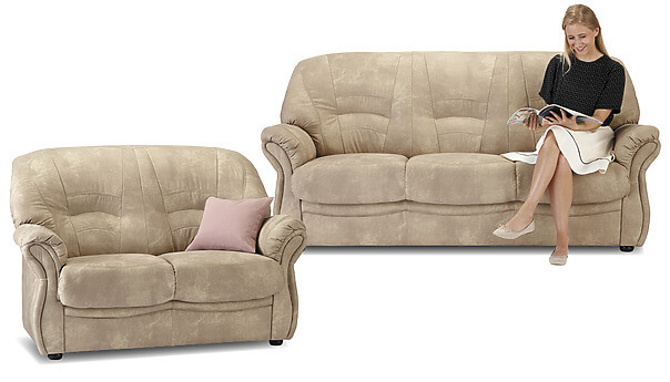 Windsor Couchgarnitur beige