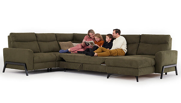 Texas Schlafsofa grün Seats and Sofas